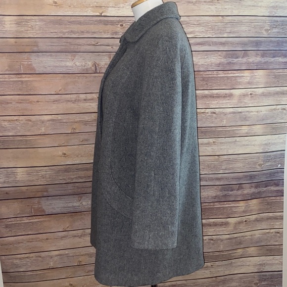 Vintage Bromley Collection Wool Blend Jacket With Shoulder Pads - Picture 4 of 9